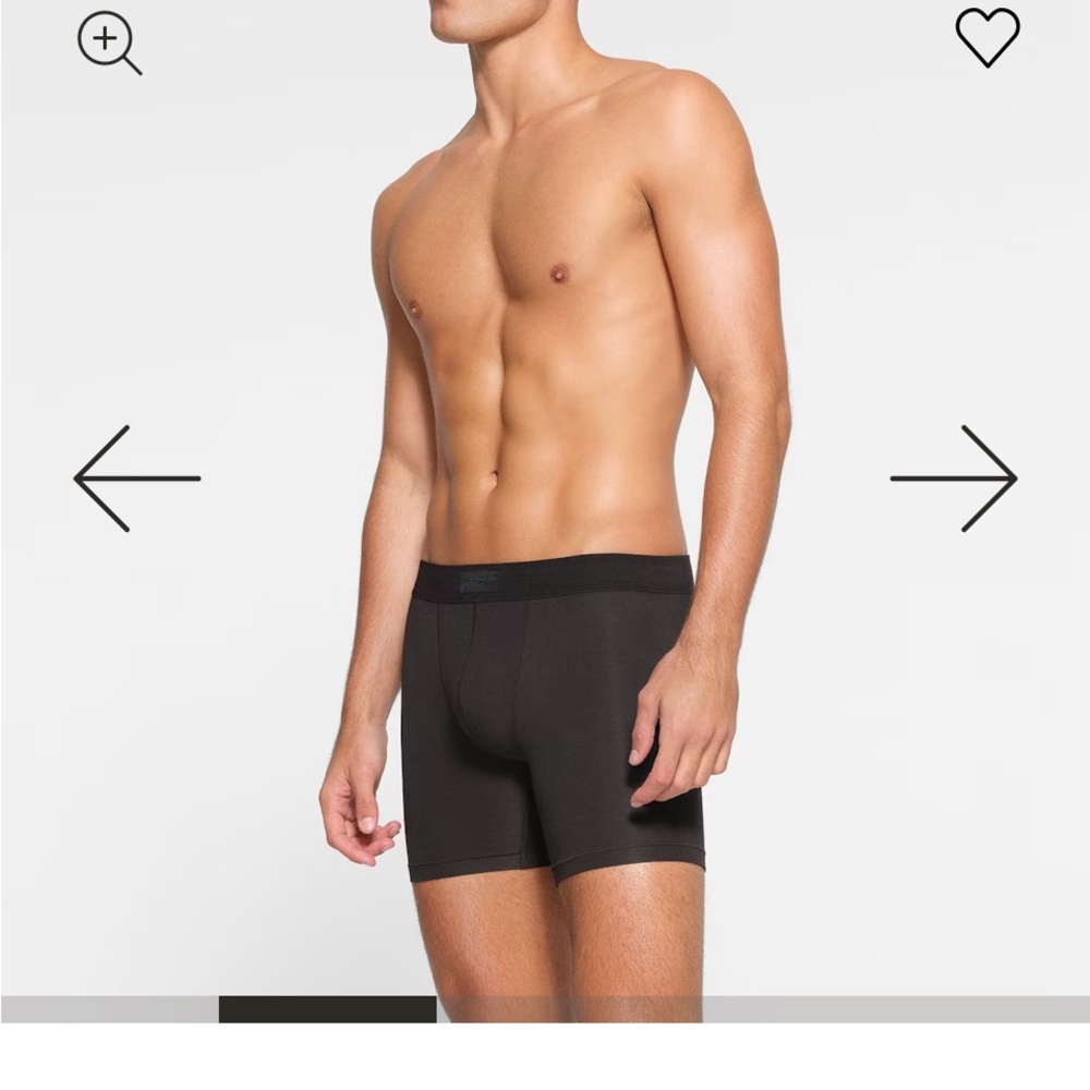 Last set - 5 pcs SKIMS XL Black Onyx Boxer Briefs